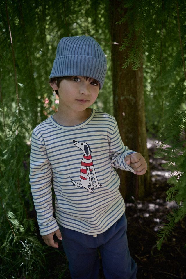 Nature Baby - L/S River Tee - Best Friend Stripe