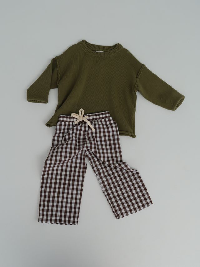 Slowly Label - Rylee Pant - Chocolate