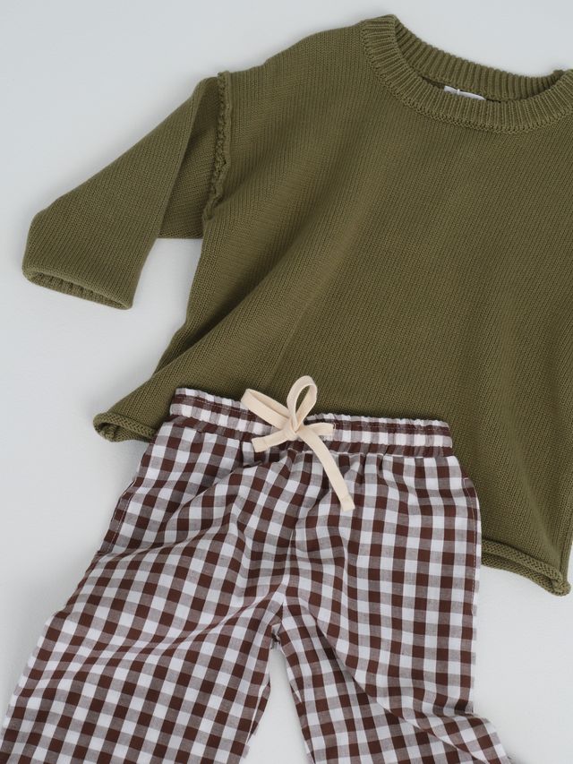 Slowly Label - Rylee Pant - Chocolate