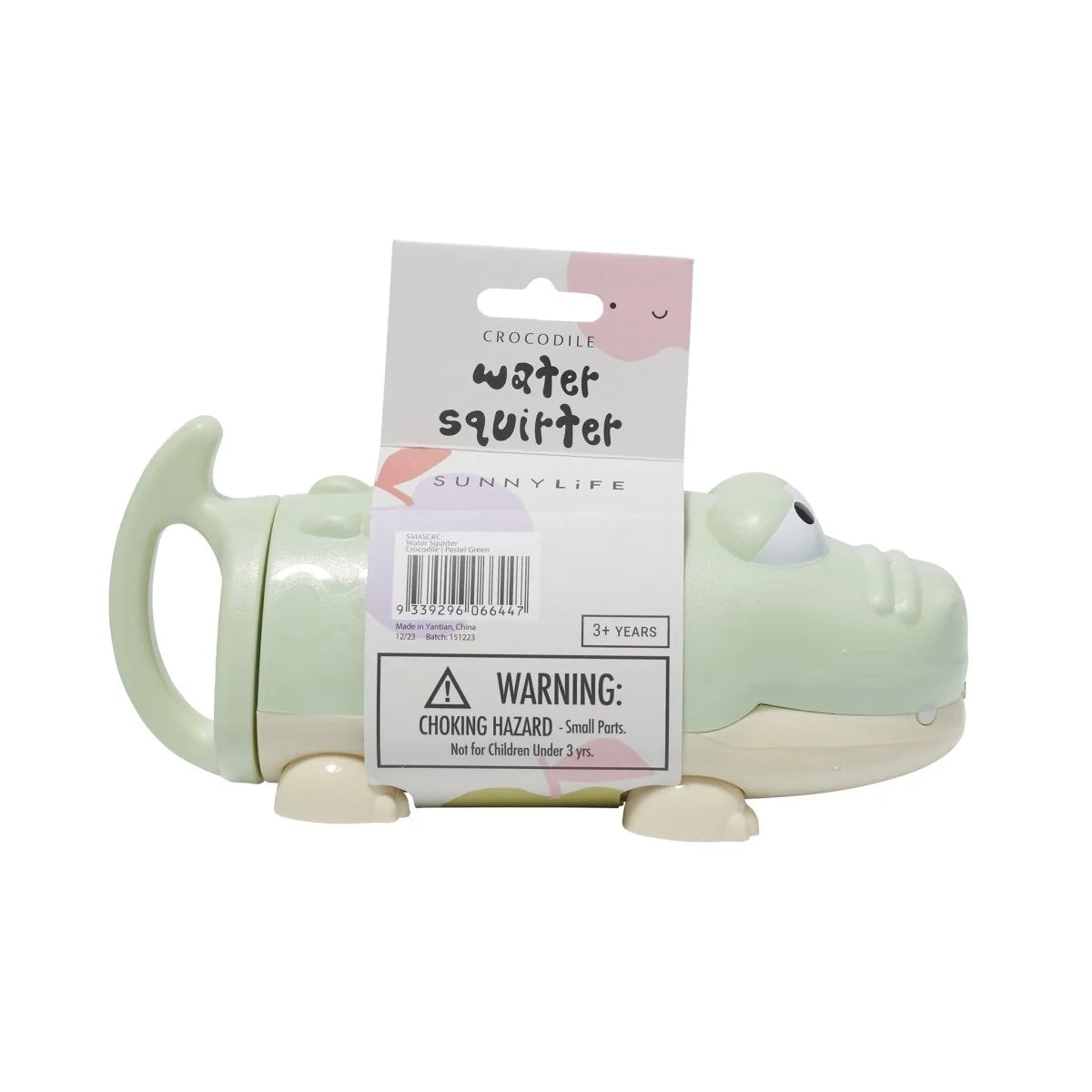 Sunnylife - Water Squirter - Crocodile Pastel Green