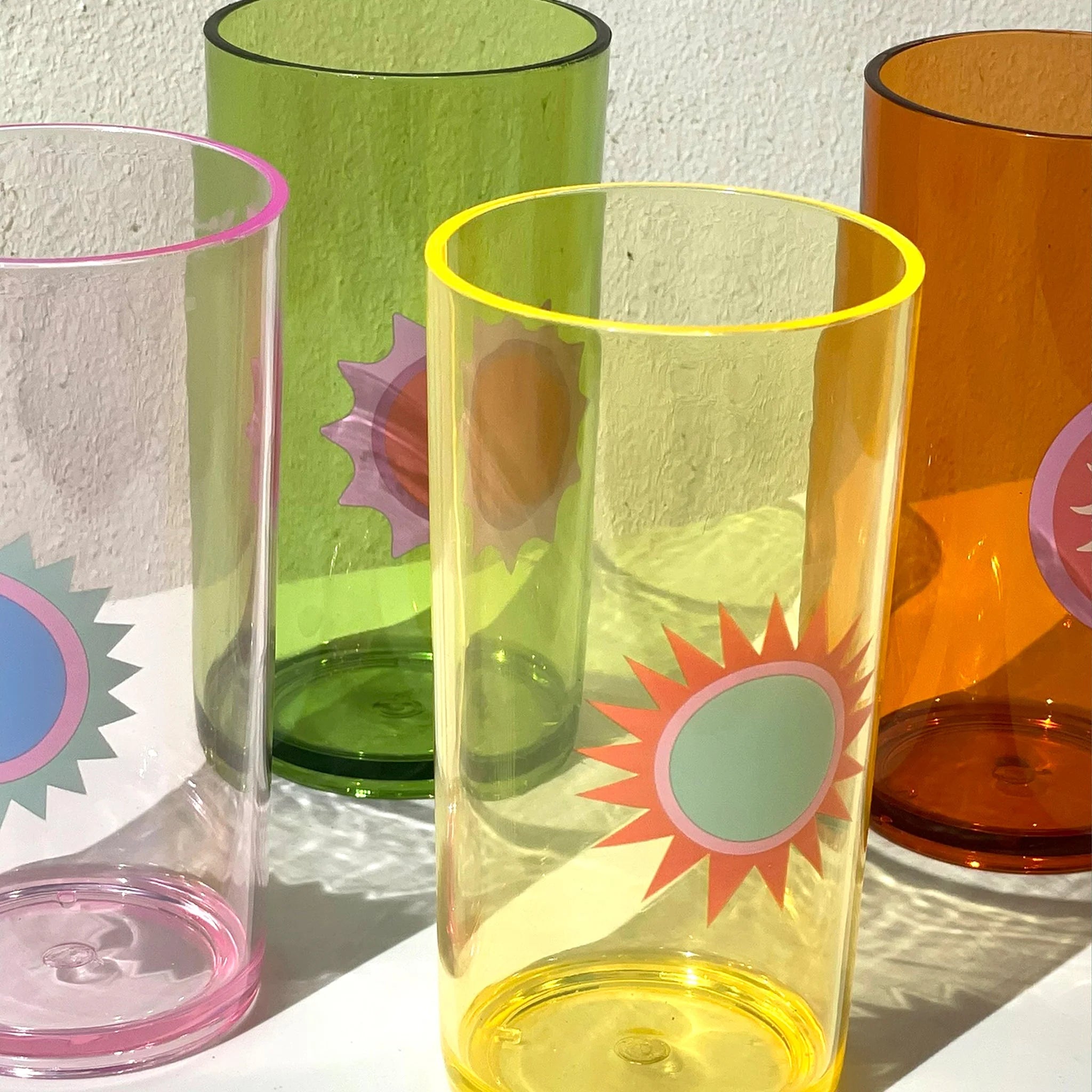 Sunnylife - Poolside Tall Tumblers - Set of 4