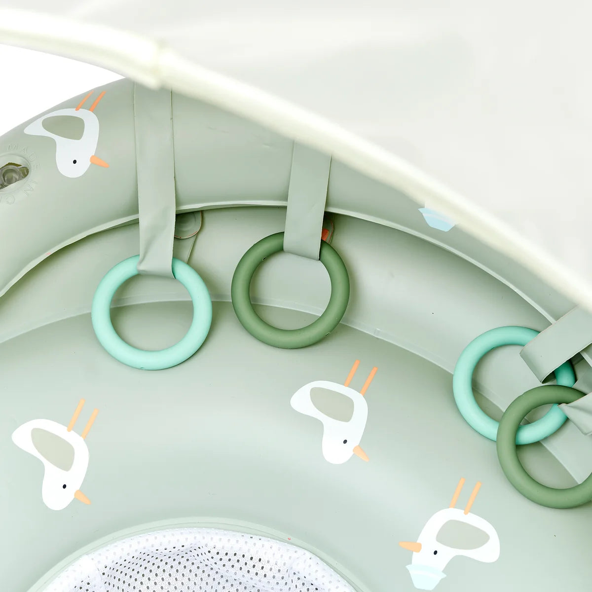 Sunnylife - Interactive Baby Float - Sammy the Seagull Green