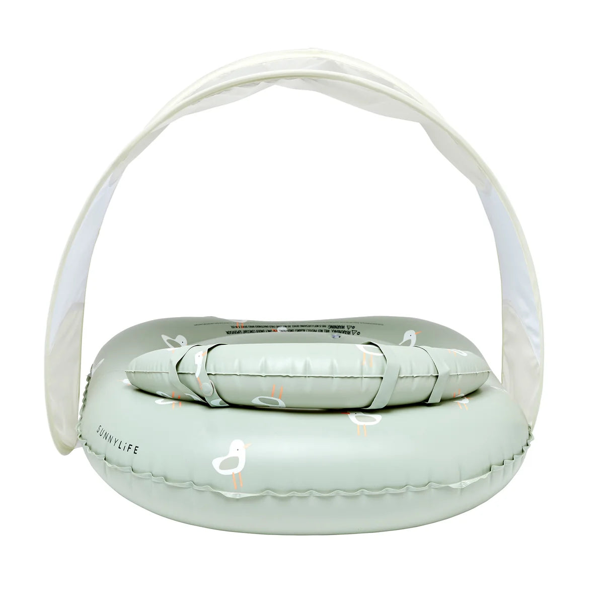 Sunnylife - Interactive Baby Float - Sammy the Seagull Green