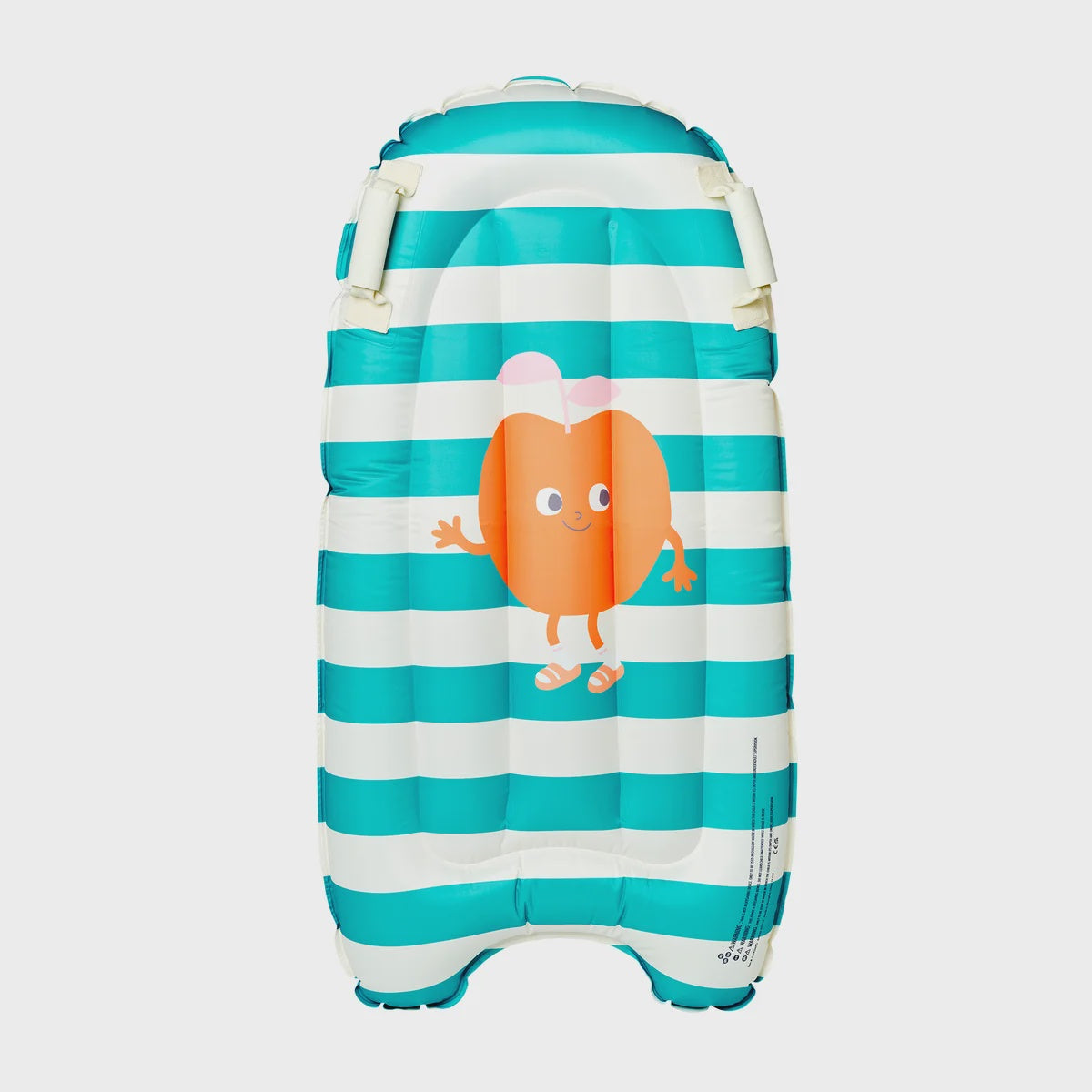 Sunnylife - Kids Surf Mat - Poppy the Peach Green Stripe