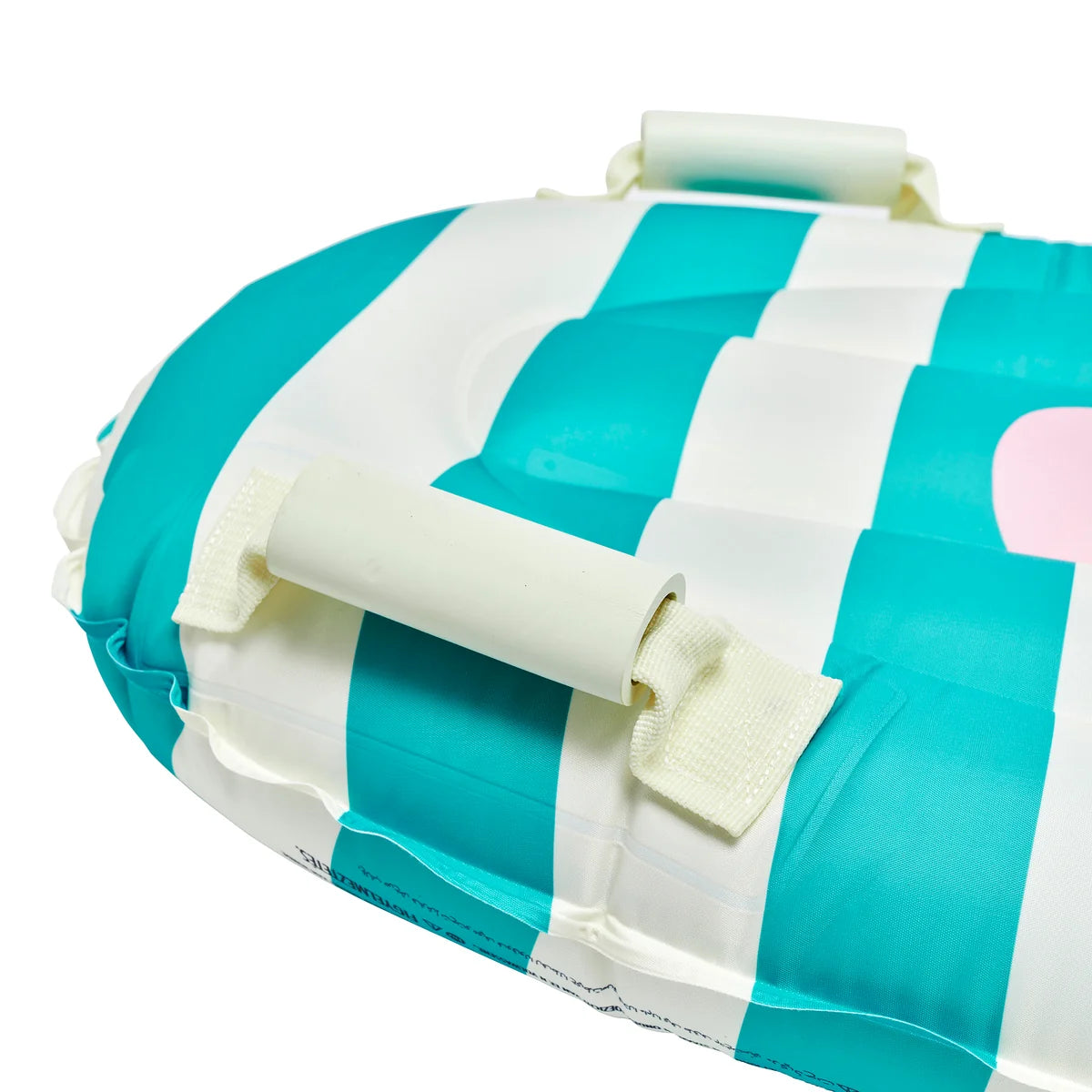 Sunnylife - Kids Surf Mat - Poppy the Peach Green Stripe