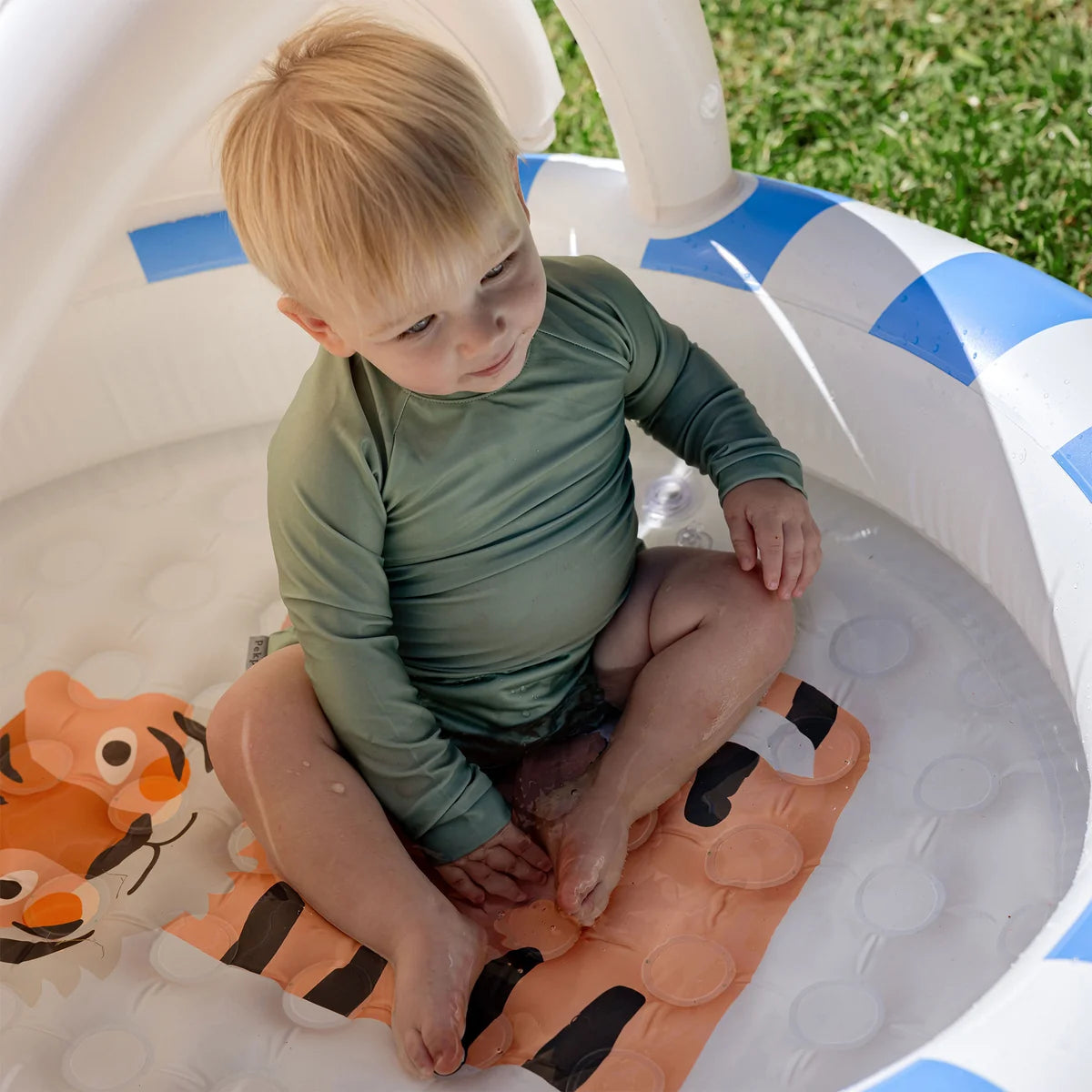 Sunnylife - Kids Inflatable Pool - Tino the Tiger Multi