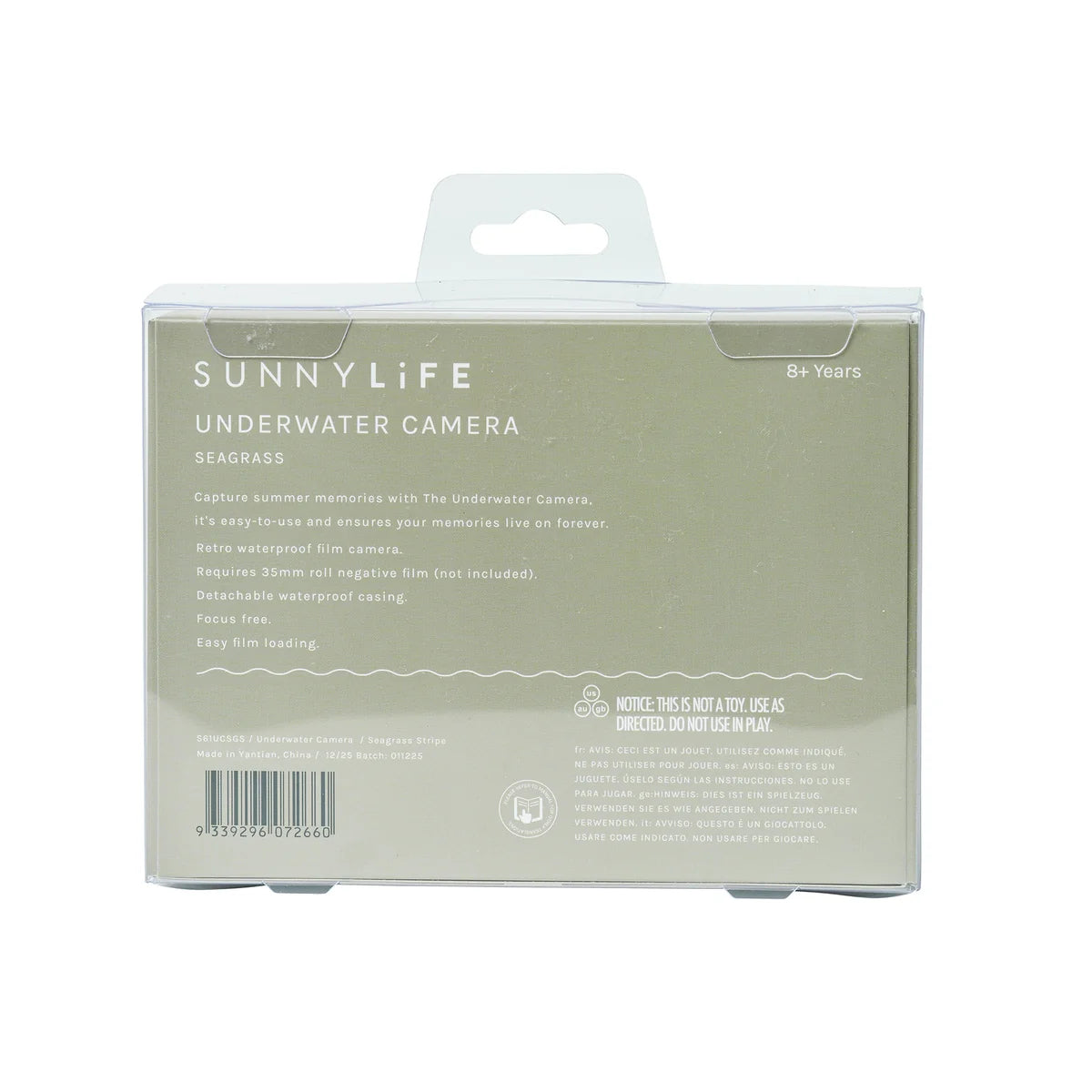 Sunnylife - Underwater Camera - Seagrass Stripe
