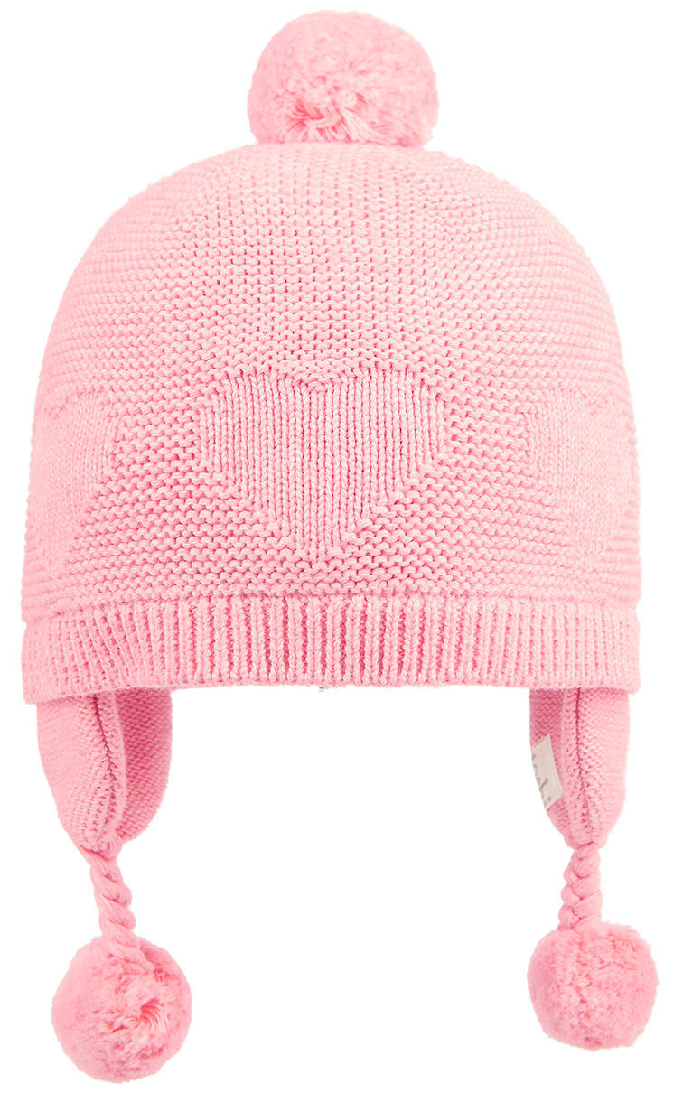 Toshi - Earmuff Beanie Heart - Pearl