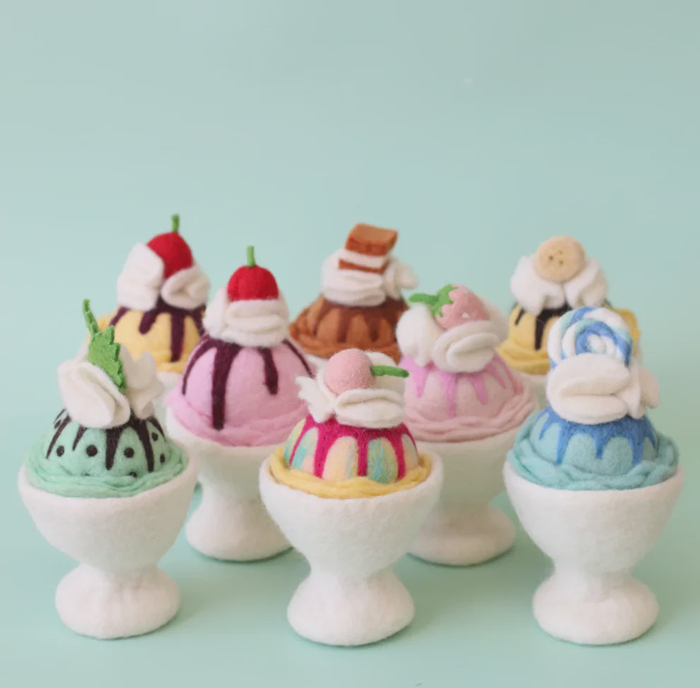 Felt Food - Sundaes