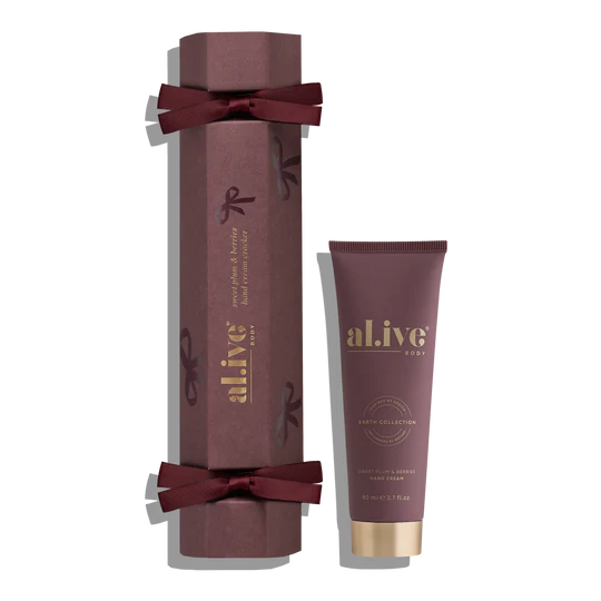 Al.ive - Hand Cream Cracker - Sweet Plum + Berries