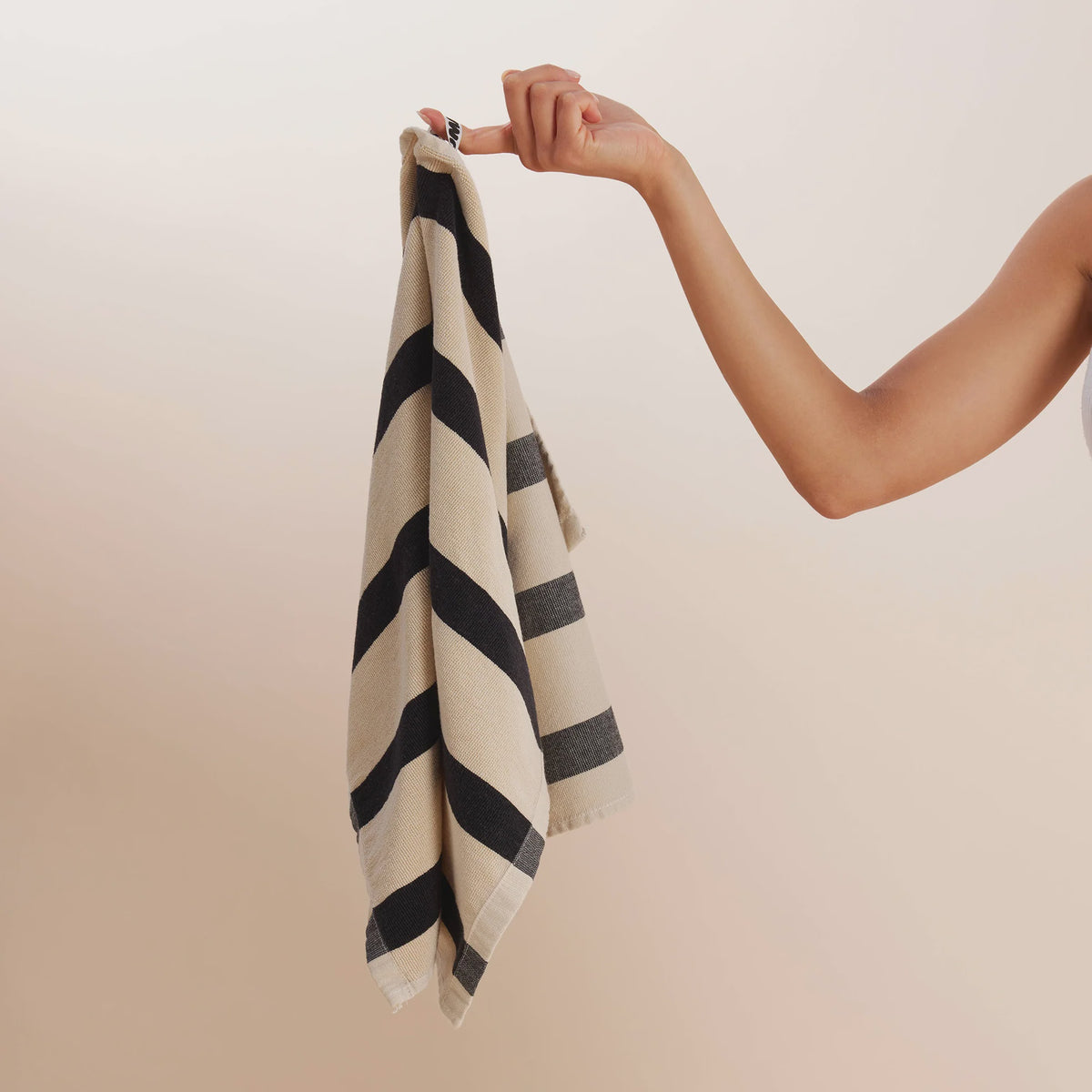 Hommey - Tea Towel - Vanilla Bean Stripes