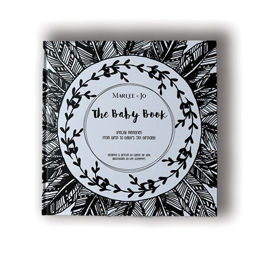 Marlee + Jo - The Baby Book - Monochrome