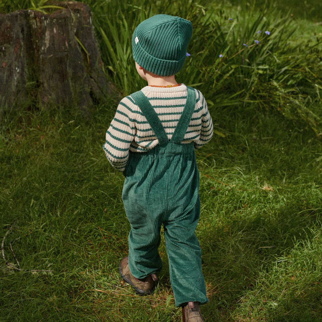 Nature Baby - Tipper Overalls - Pine