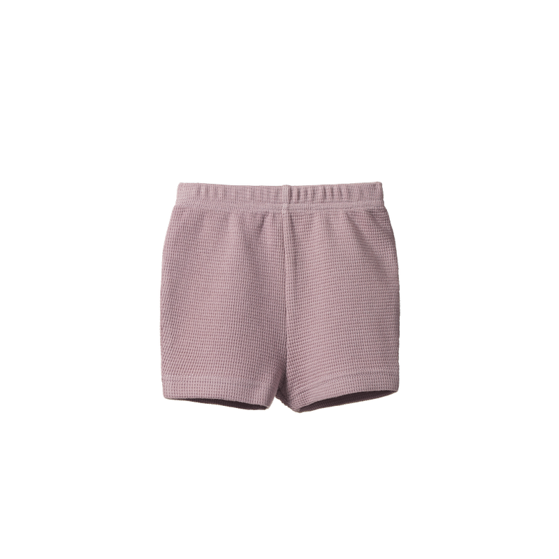 Nature Baby - Selby Waffle Shorts - Lilac