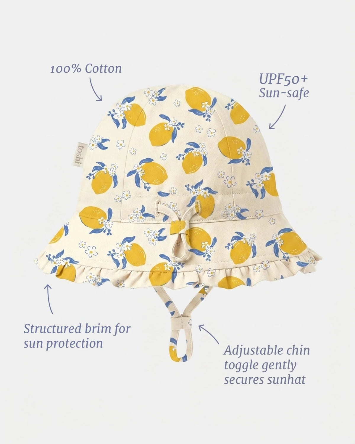 Toshi - Bell Hat - Arcadia Lemonade Cream