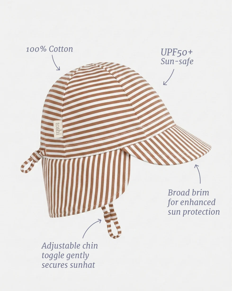 Toshi - Flap Cap Mini - Mocha