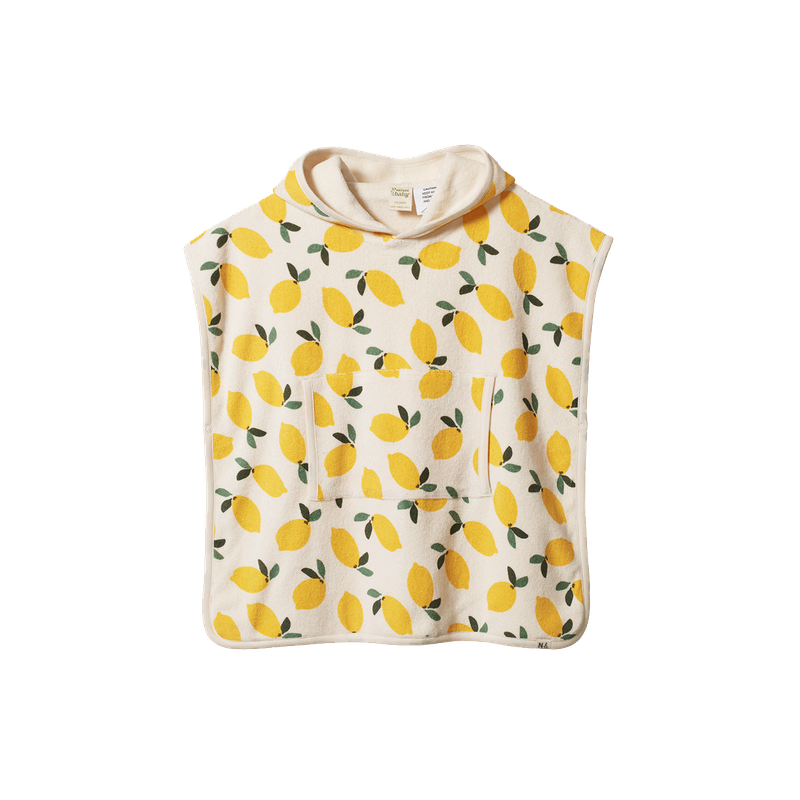 Nature Baby - Poncho Towel - Lemon