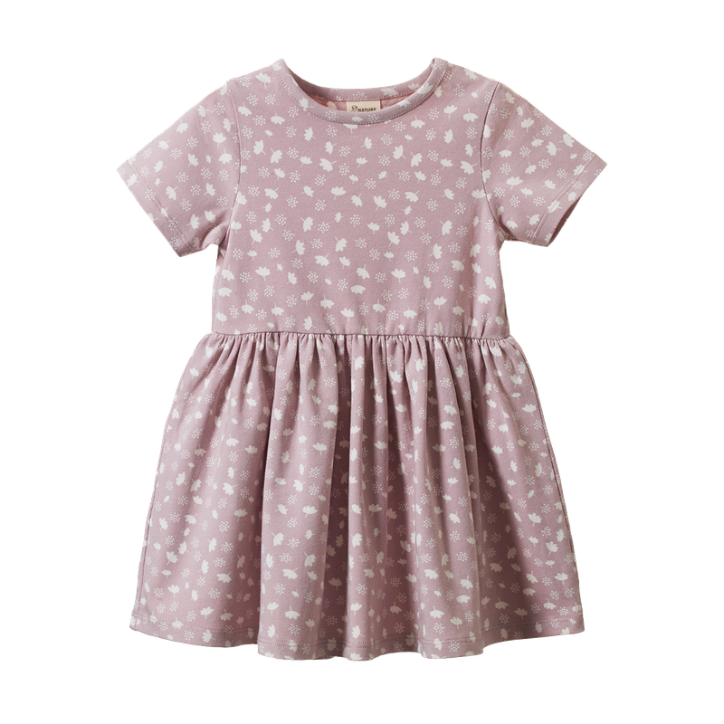 Nature Baby - Saturday Dress - Dandelion Lilac