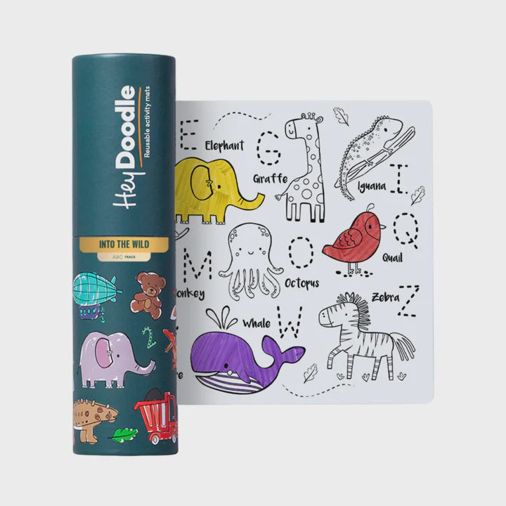 Hey Doodle - Reusable Silicone Colouring Mats - Mini