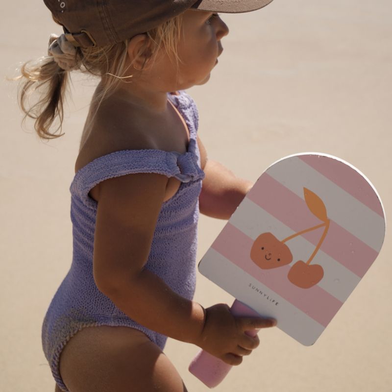 Sunnylife -  Kids Velcro Beach Bats - Cotton Candy Cherry