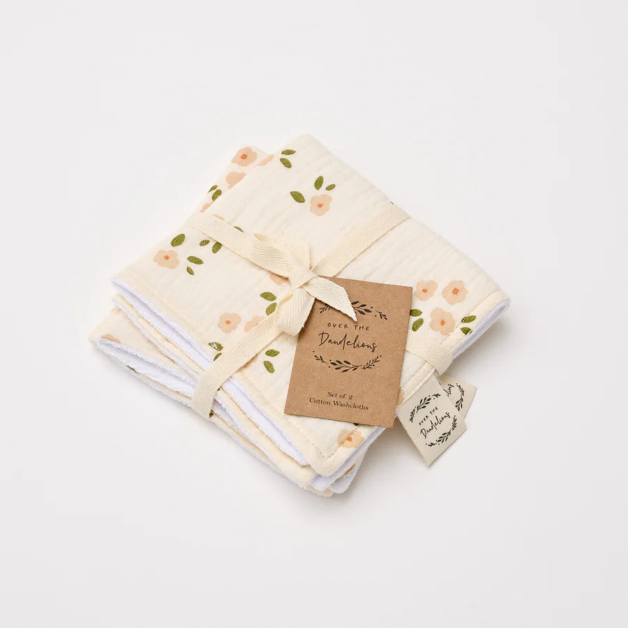 Wash Cloths - Set of 2 (2 Designs)