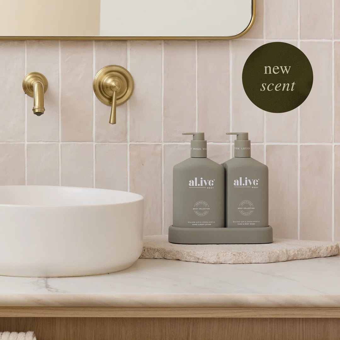 Al.ive - Wash + Lotion Duo - Willowgum + Lemon Myrtle