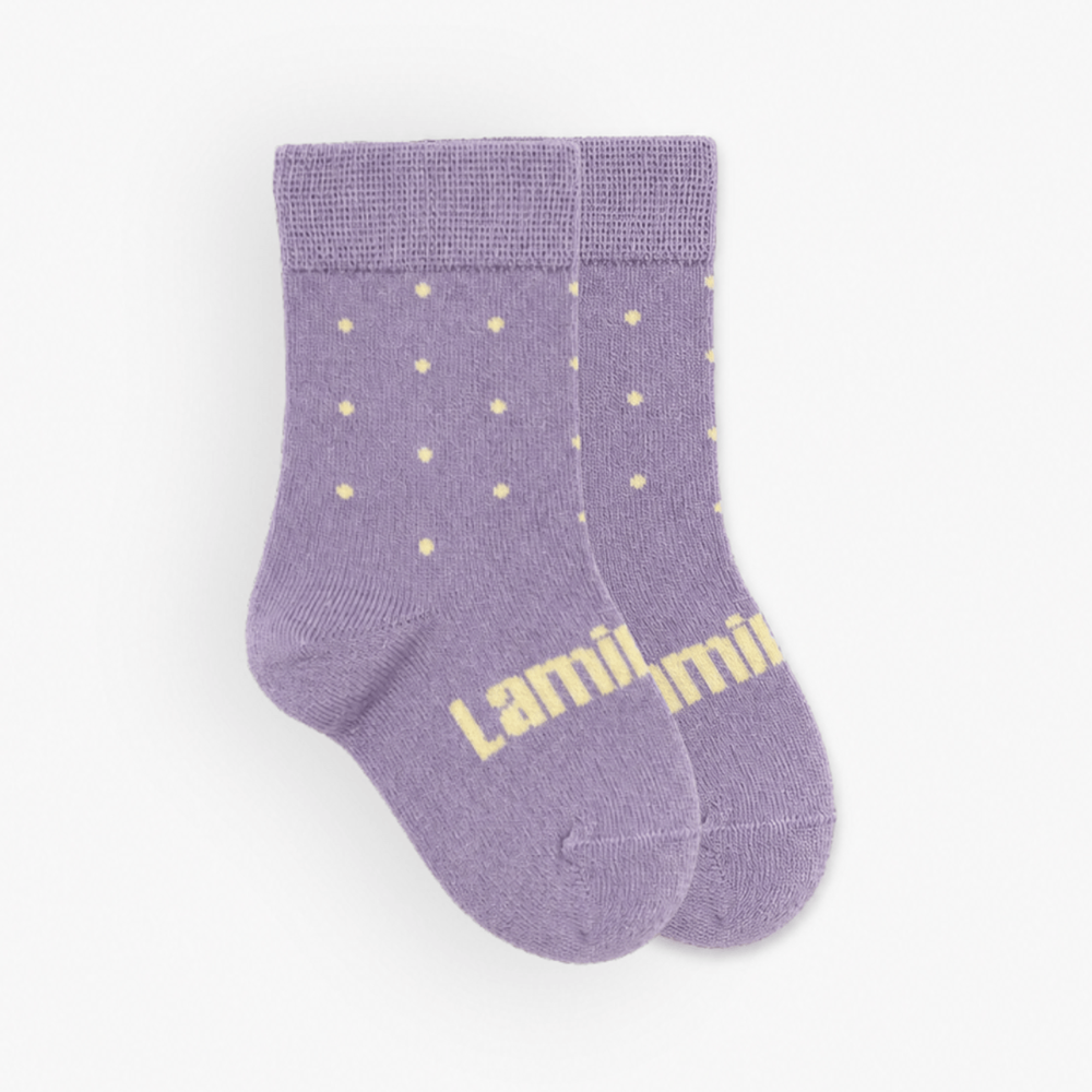 Lamington - Merino Crew Socks - Wildflower