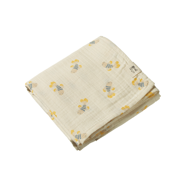 Nature Baby - Muslin Wrap - Fish Fable
