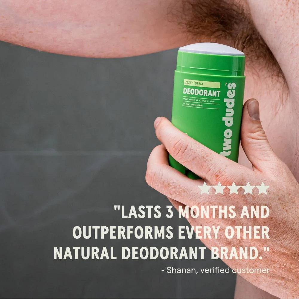 Two Dudes - Mens Natural Deodorant