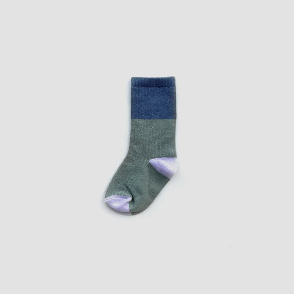 The Rest - Organic Cotton Jacquard Knit Socks - Colour Block