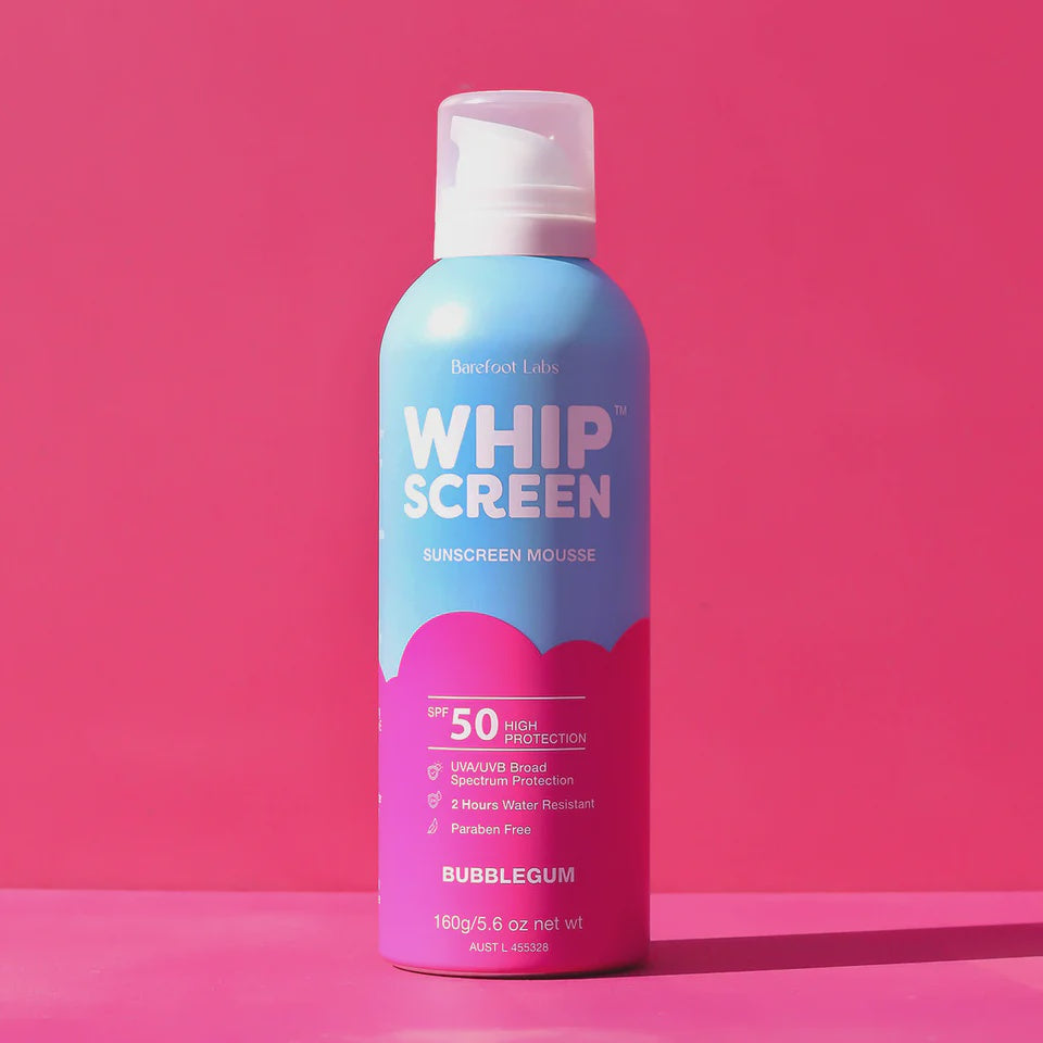 WhipScreen SPF50 Sunscreen Mousse