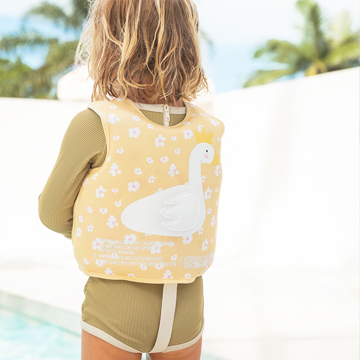 Sunnylife - Kids Swim Vest - Princess Swan Buttercup