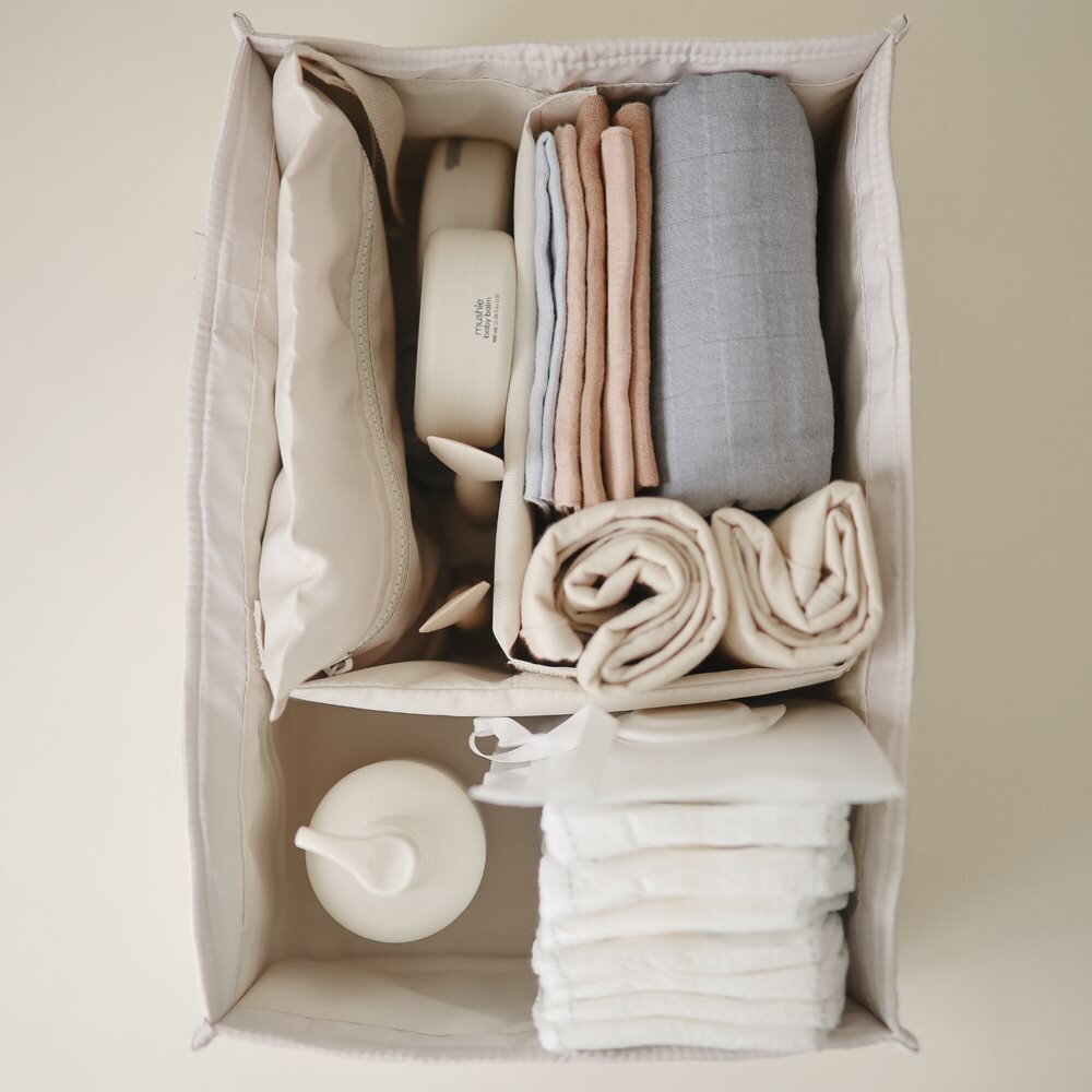 Diaper Caddy - Ivory