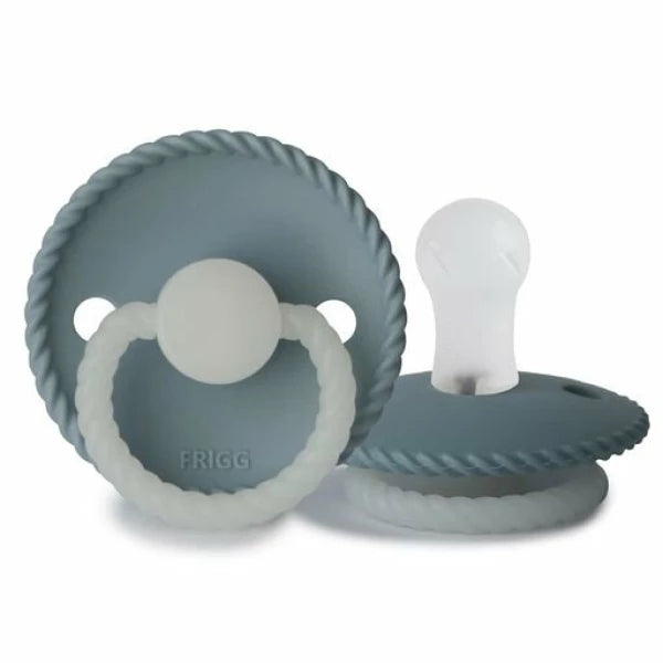 Frigg Pacifier - Silicone - Rope Night Glow