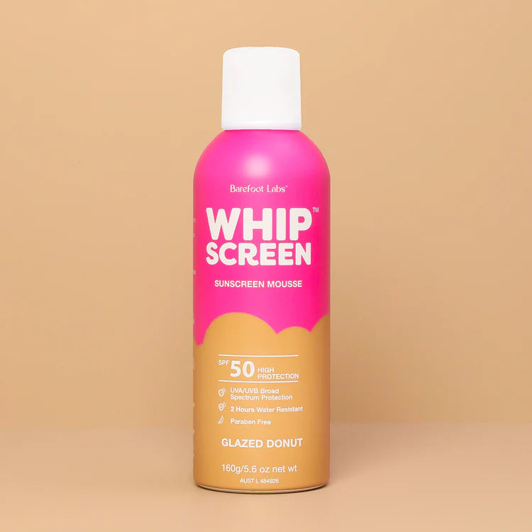 WhipScreen SPF50 Sunscreen Mousse