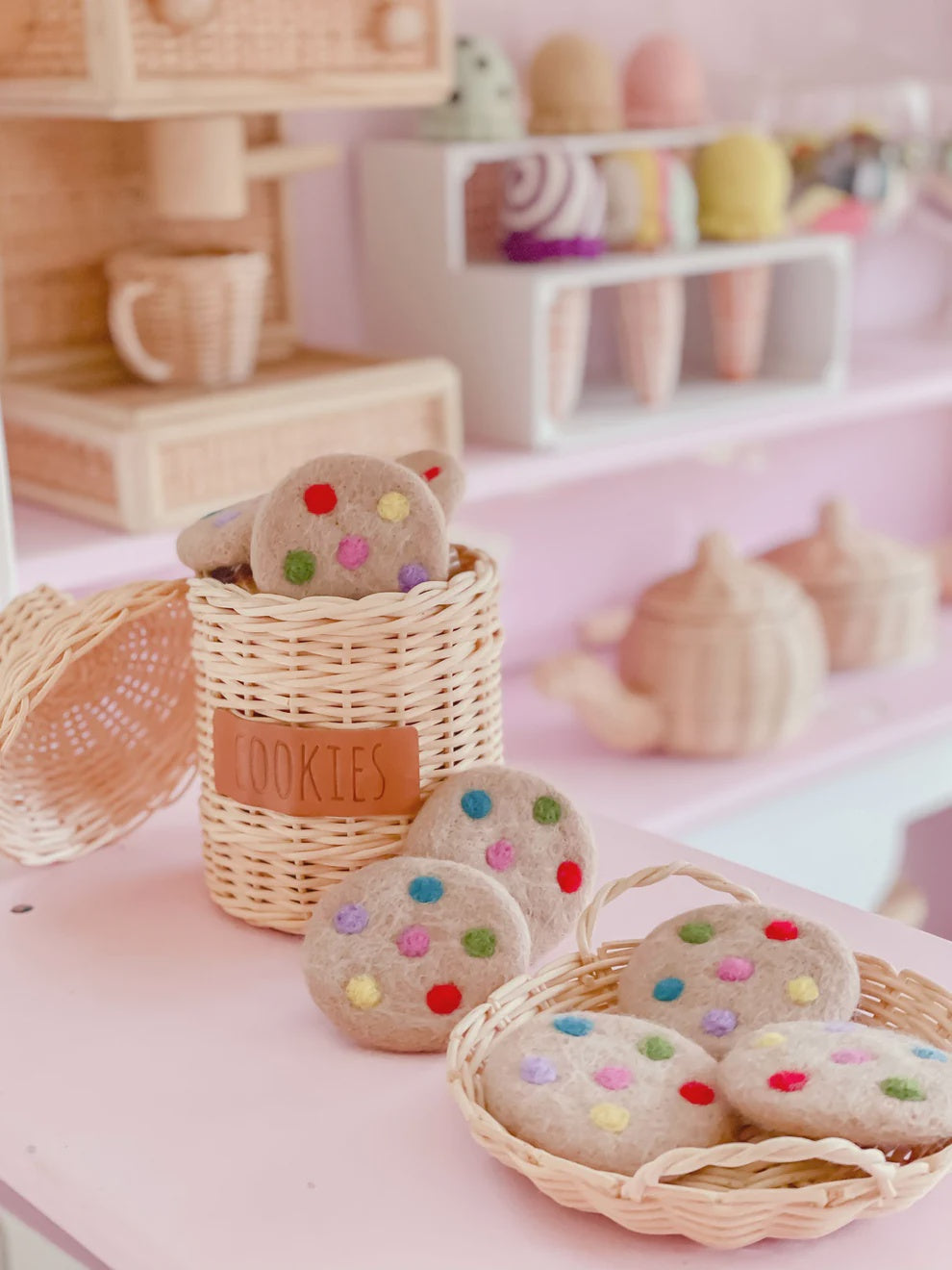Felt Food - Dotty Cookies 6pk