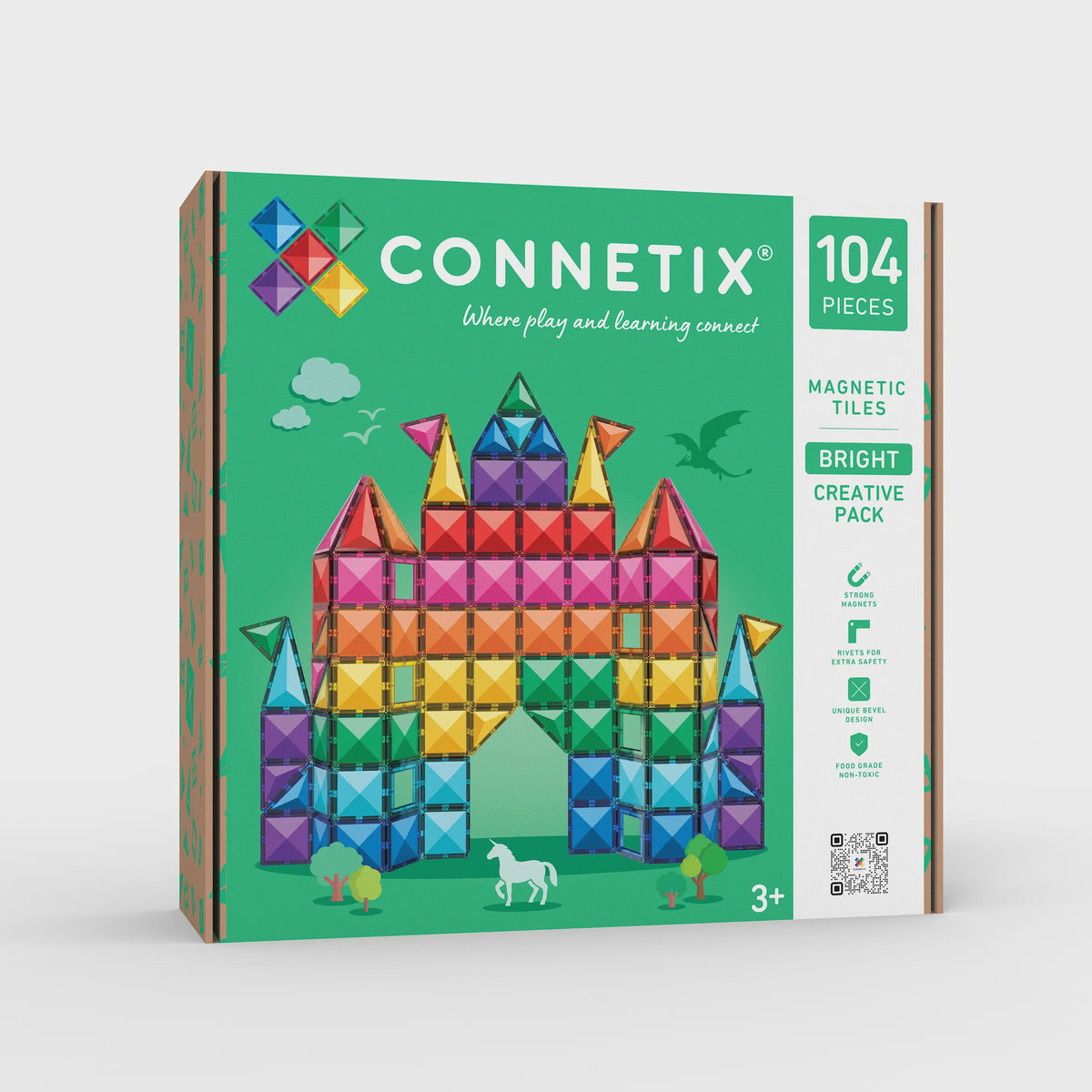 Connetix - Bright Creative Pack 104 pc