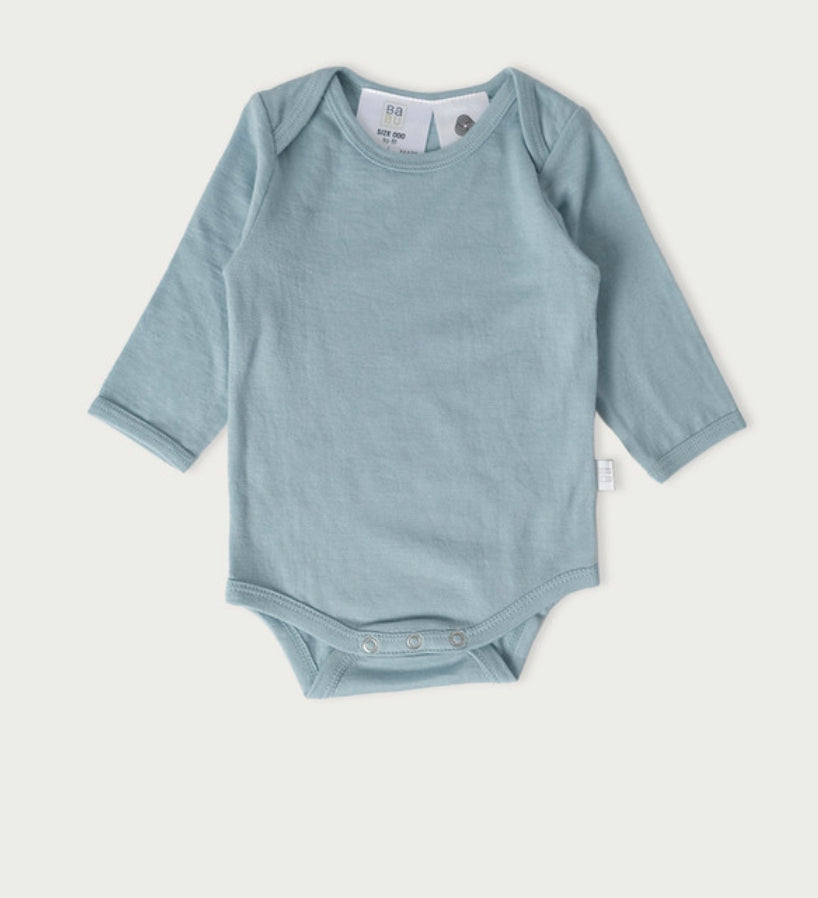 Babu - Prem Merino L/S Bodysuit (4 Colours)