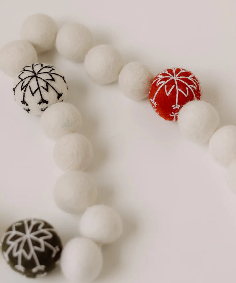 Felt Christmas Decorations - Hanging Garland