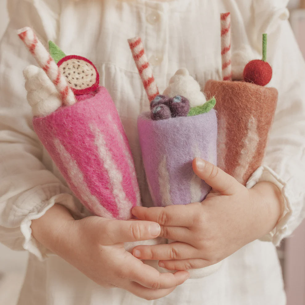 Felt Food - 'Shake It Up' Milkshakes