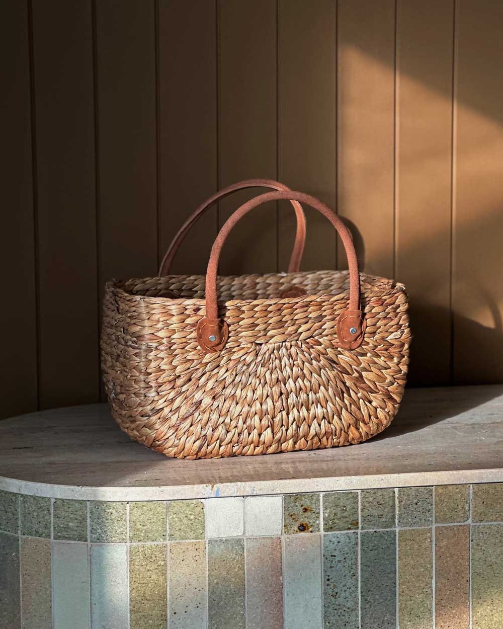 Harvest Basket - Brown - Large