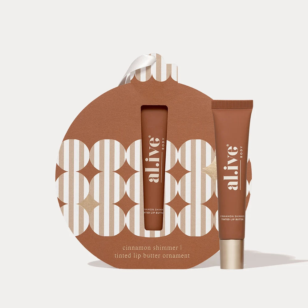 Al.ive - Tinted Lip Butter Ornament - Cinnamon + Citrus