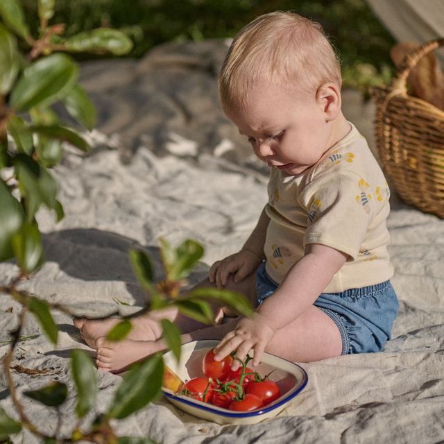 Nature Baby - S/S Bodysuit - Fish Fable