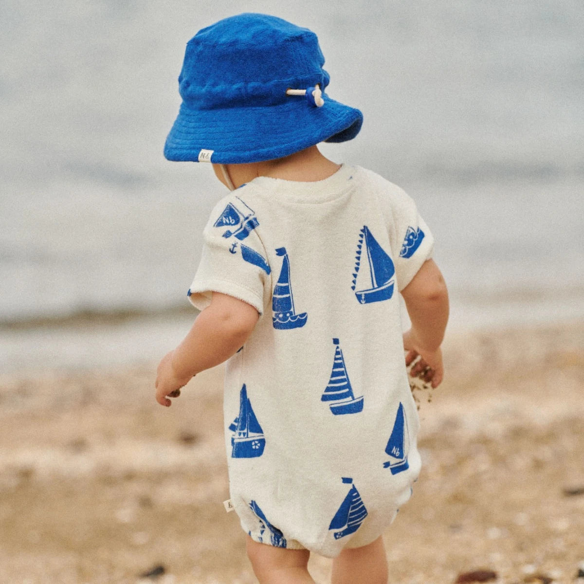 Nature Baby - Juno Romper Terry - Regatta