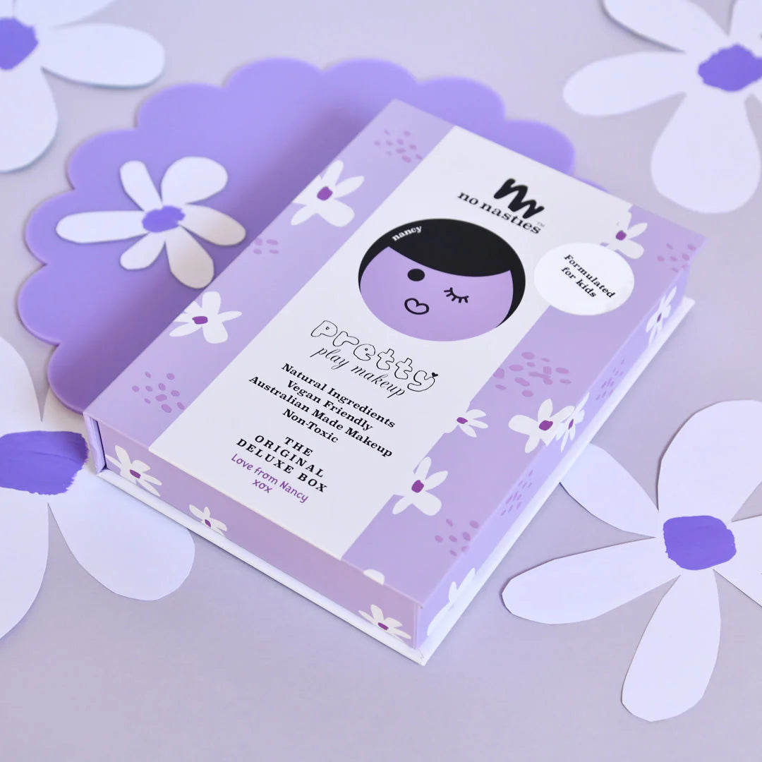 No Nasties - Play Makeup - Nancy Purple Pressed Powder Deluxe Box
