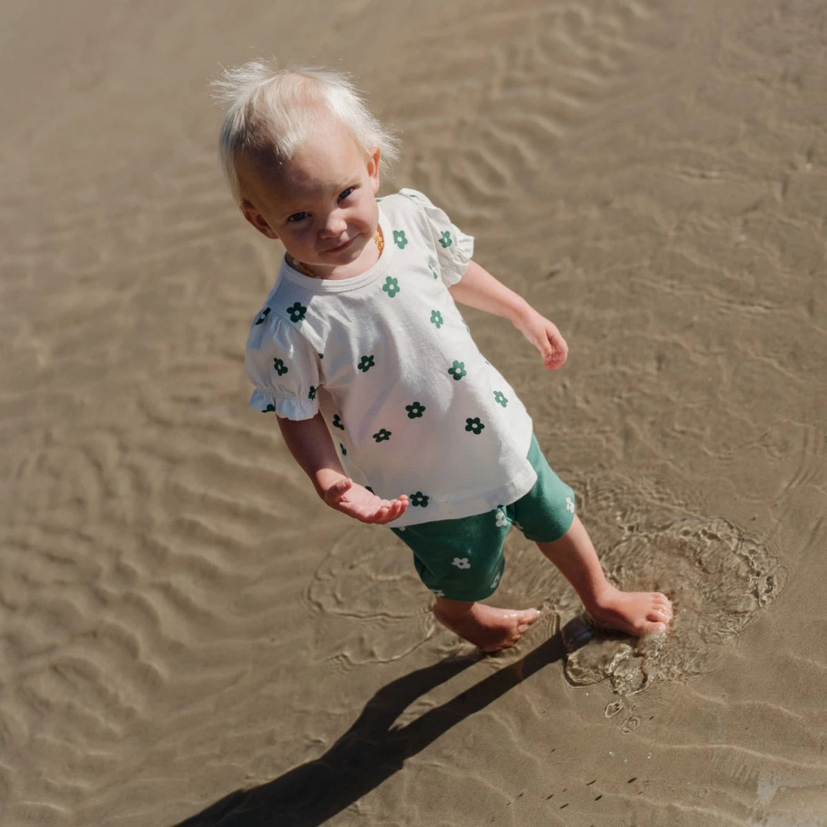 Nature Baby - Bubbles Tee - Flora Natural