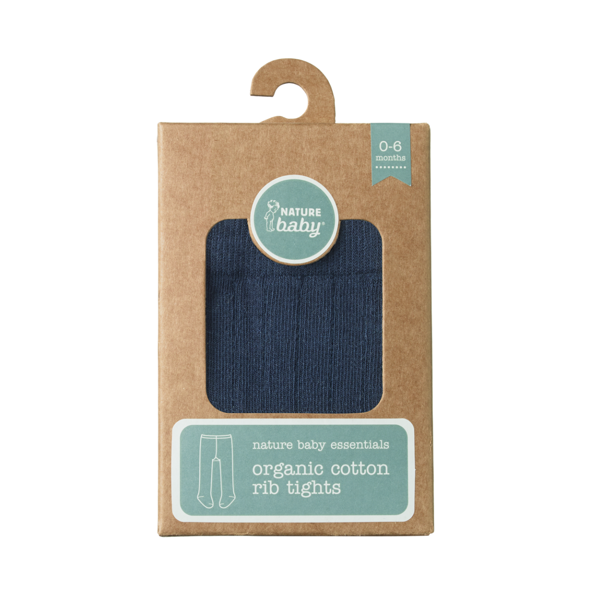 Nature Baby - Organic Cotton Tights - Navy