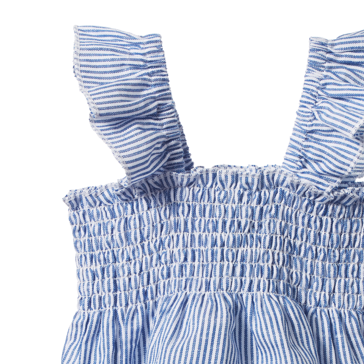 Nature Baby - Gala Suit Linen - Blue Stripe