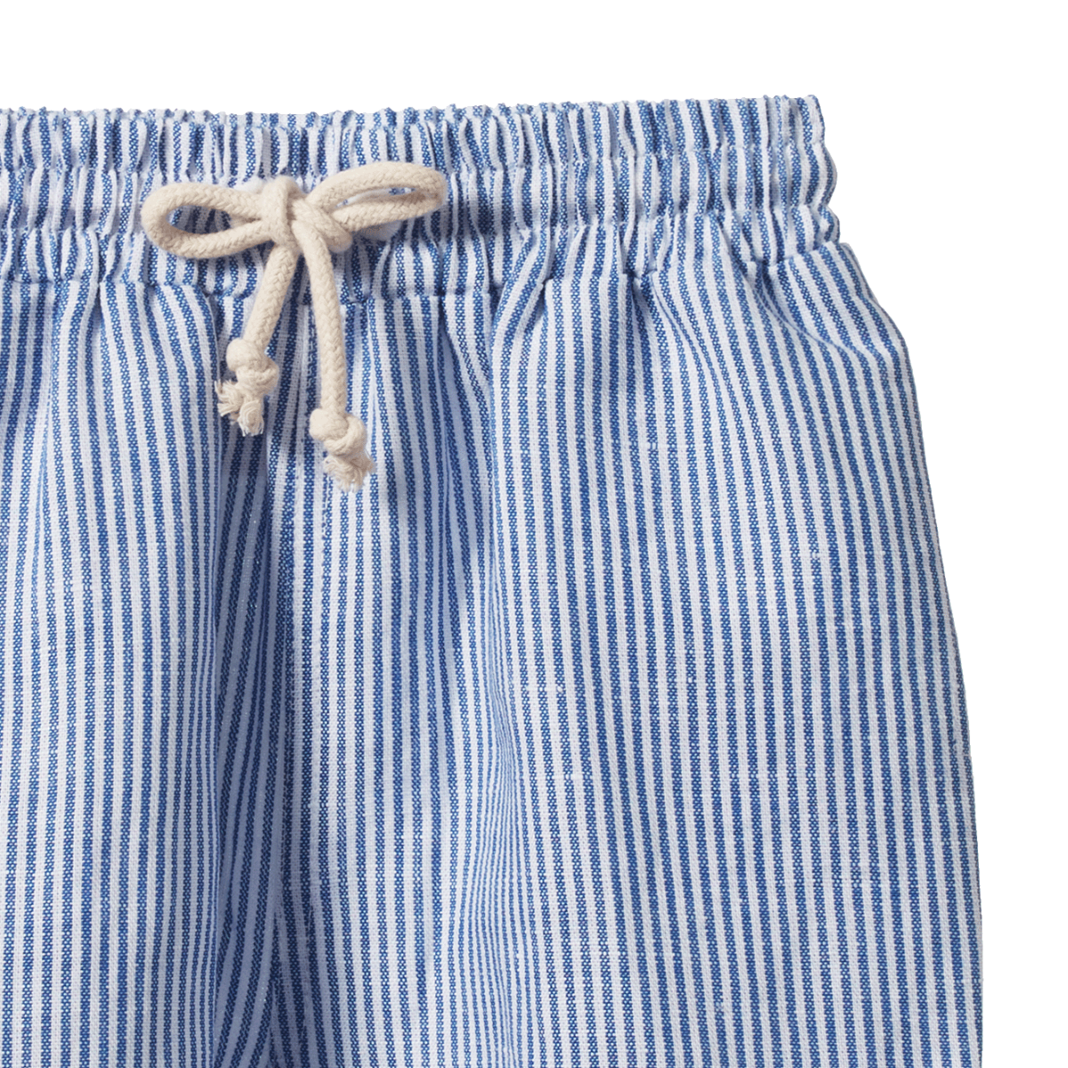 Nature Baby - James Short Linen - Blue Stripe