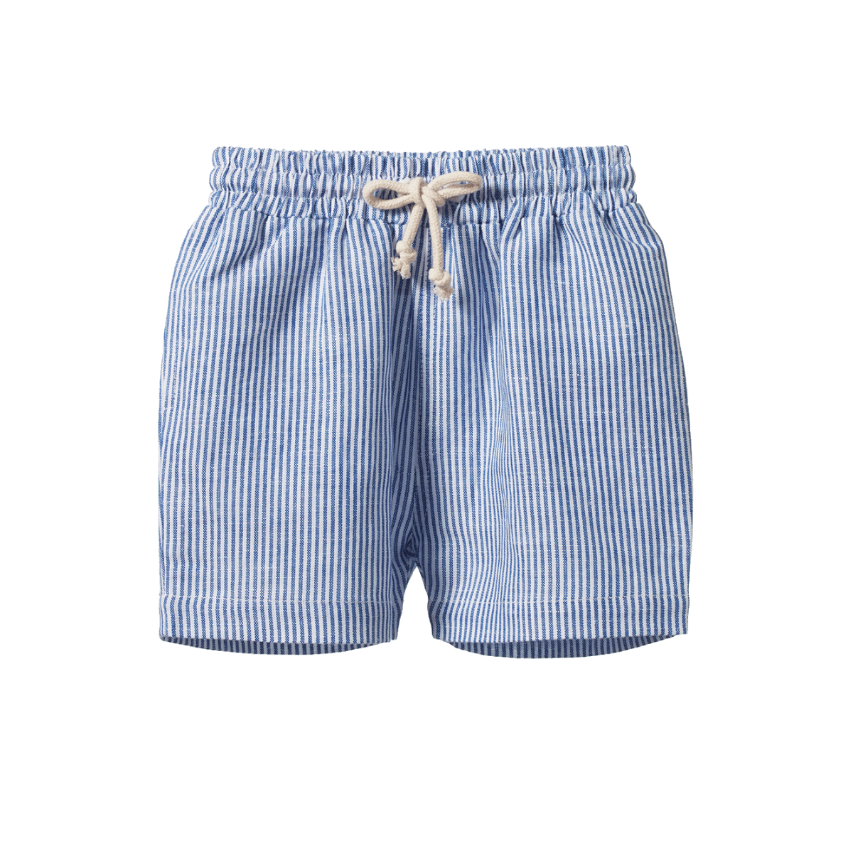 Nature Baby - James Short Linen - Blue Stripe